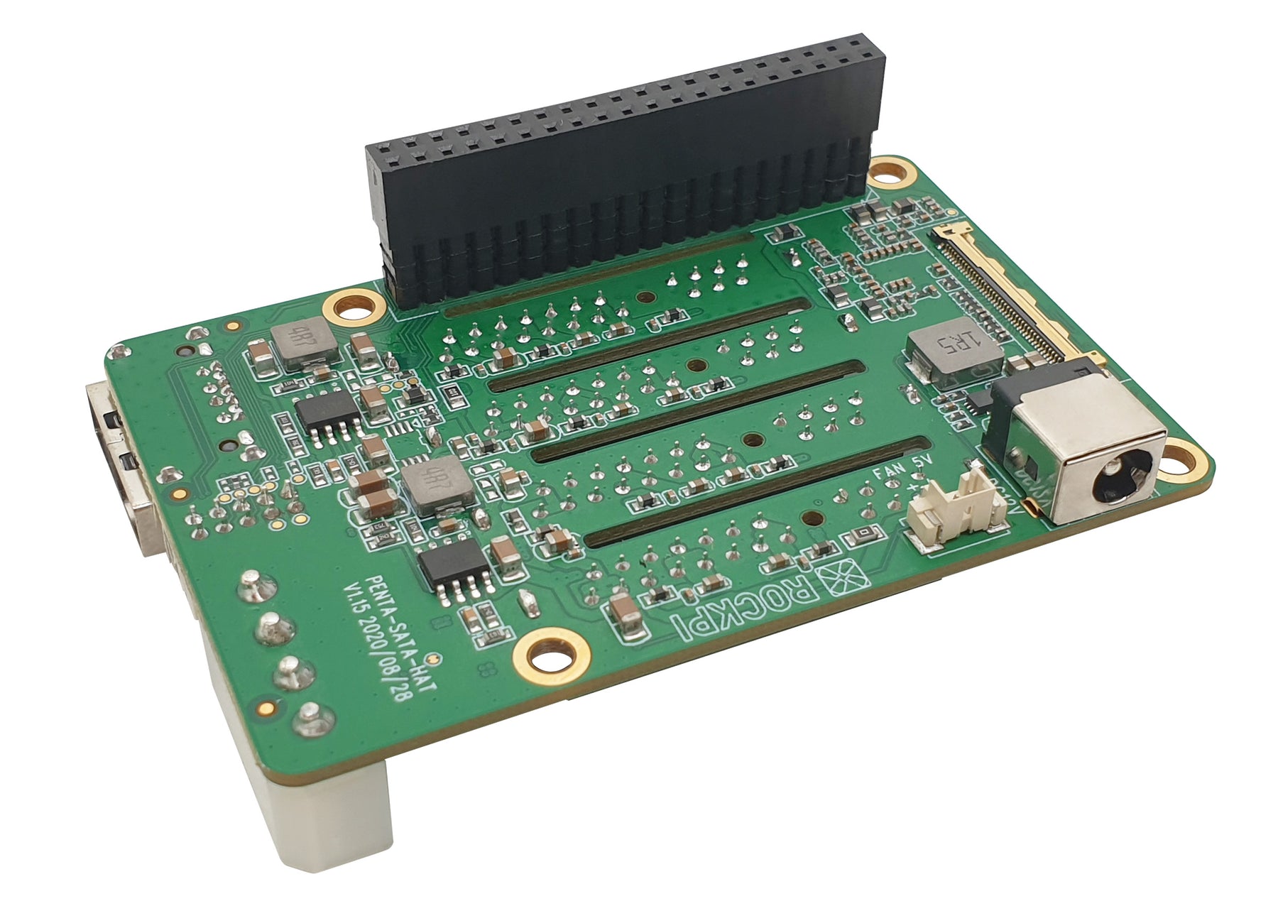 Radxa Penta SATA HAT, 5-fach SATA Erweiterung für Raspberry Pi 5 - buy at Radxa Penta SATA HAT, 5-fach SATA Erweiterung für Raspberry Pi 5 - buy at