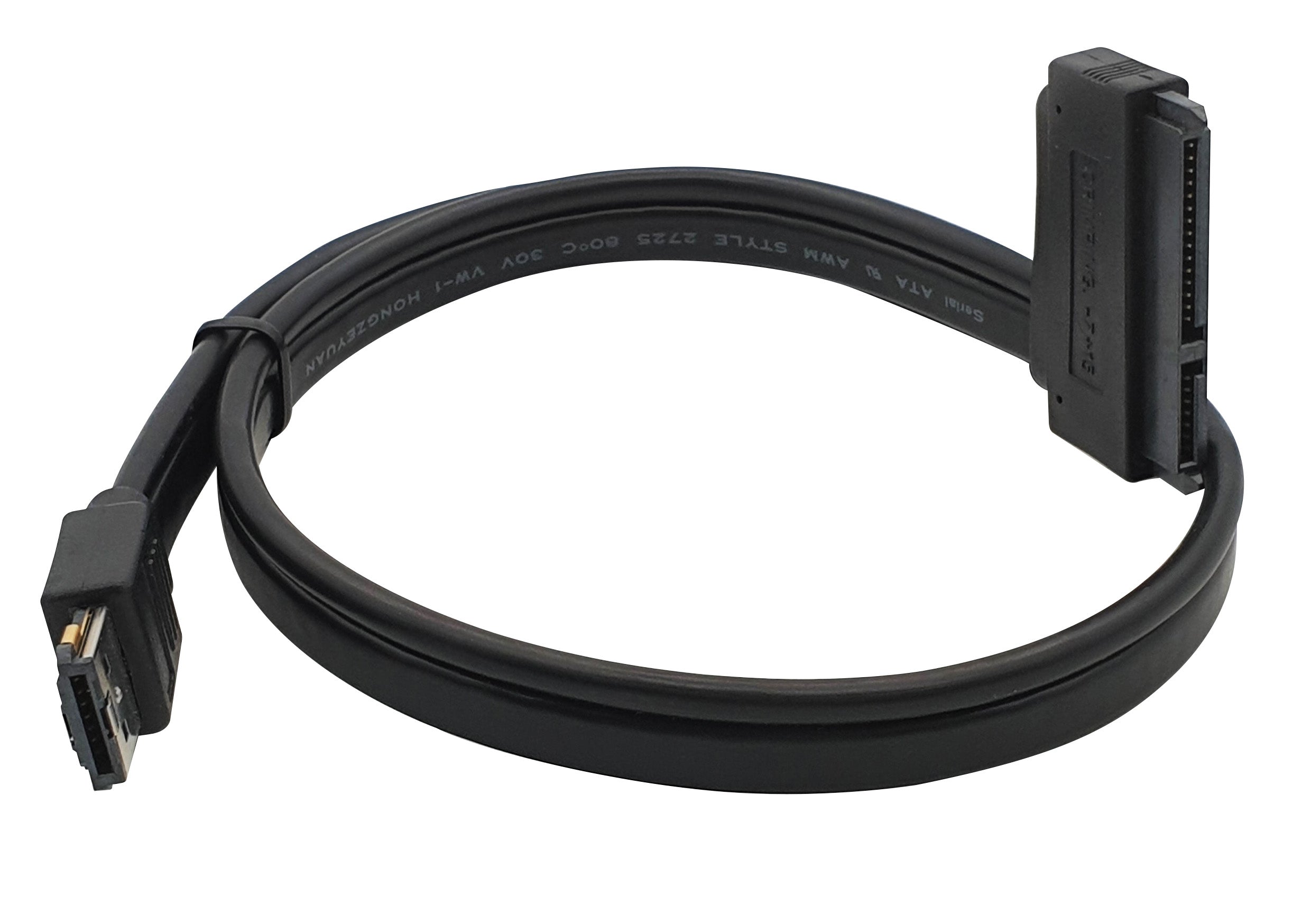 Power eSATA (eSATAp) to SATA Cable for 2.5 and 3.5" HDD/SSD