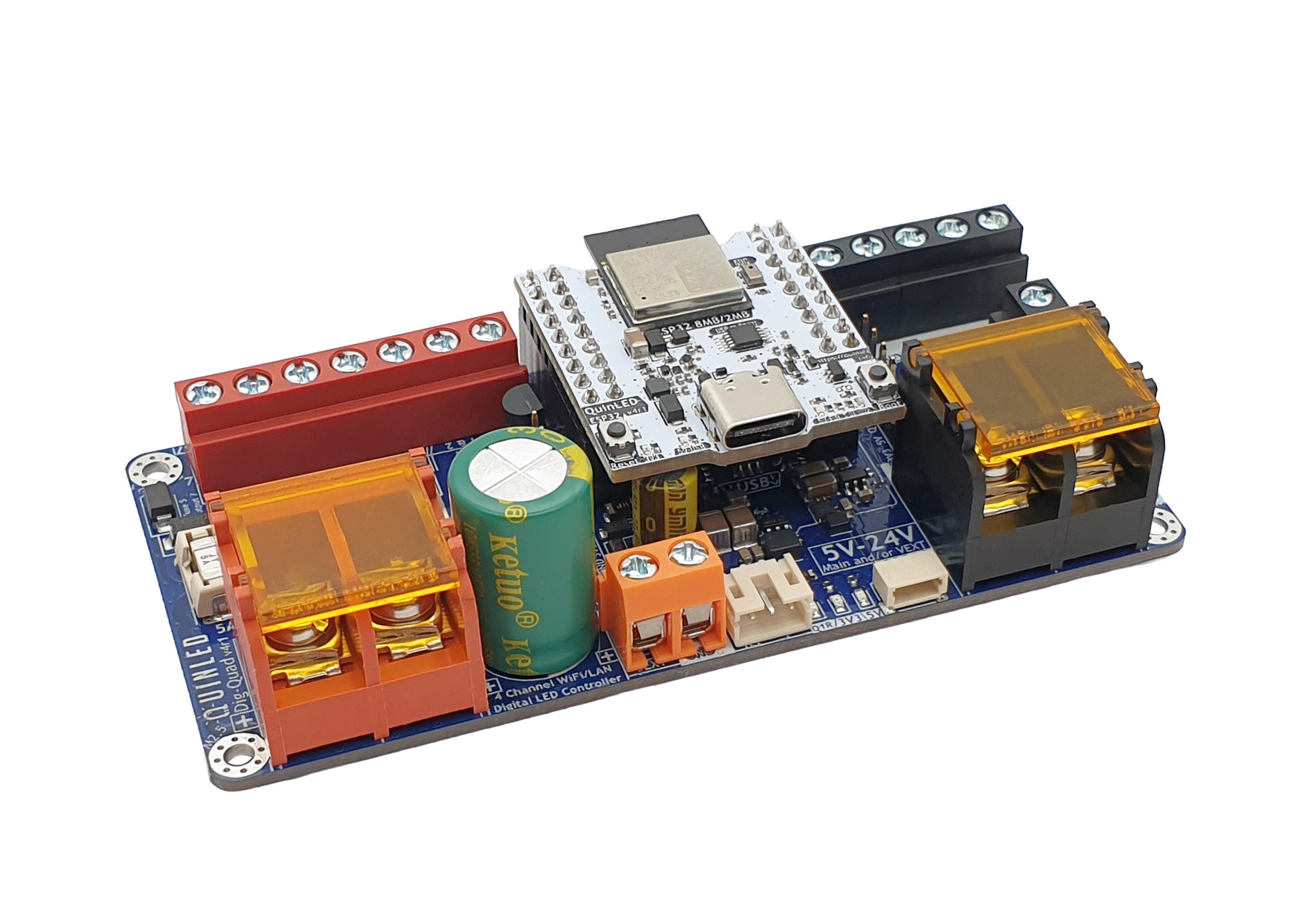 QuinLED Dig Quad v4 DIGITAL LED controller