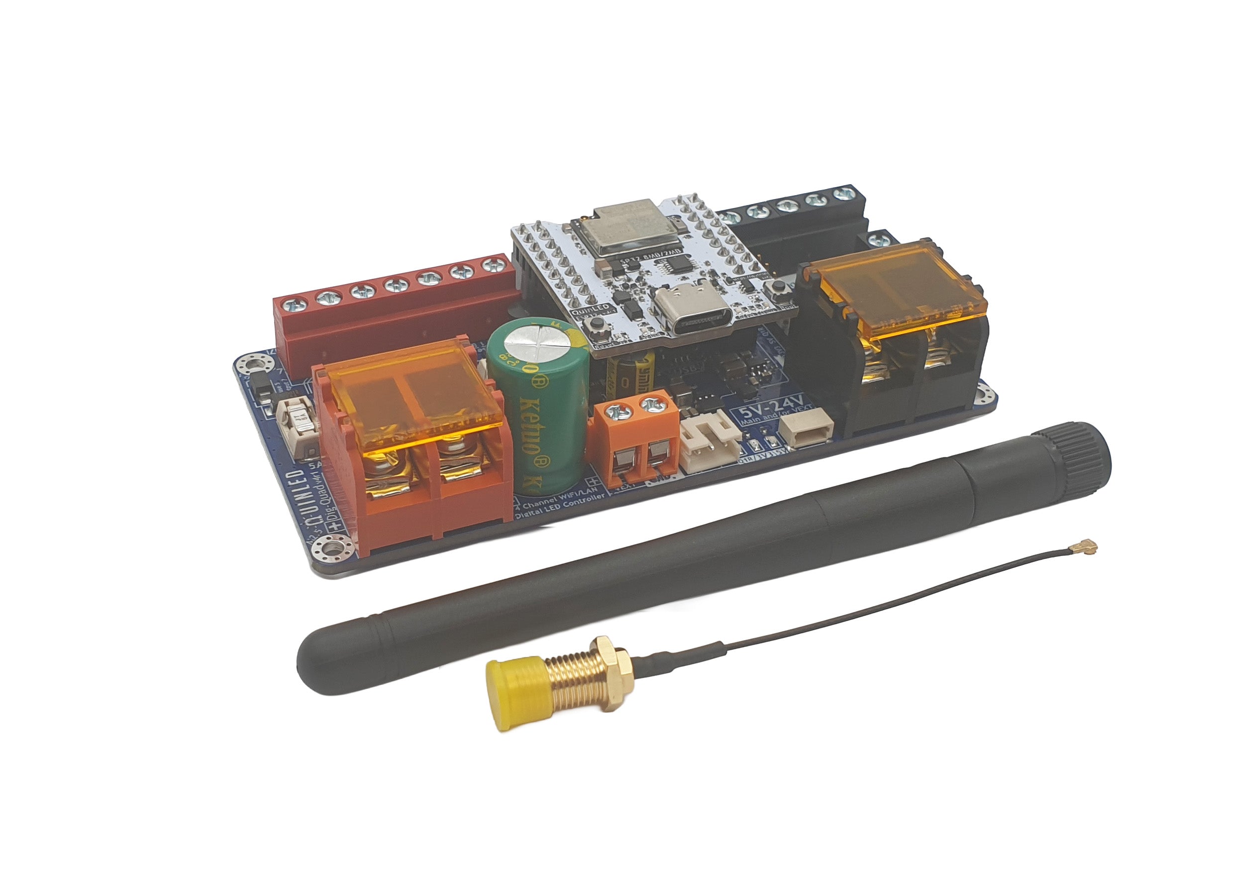 QuinLED Dig Quad v4 DIGITAL LED controller
