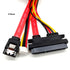 SATA Data and Power Extension cable with JST connector