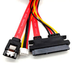 SATA Data and Power Extension cable with JST connector