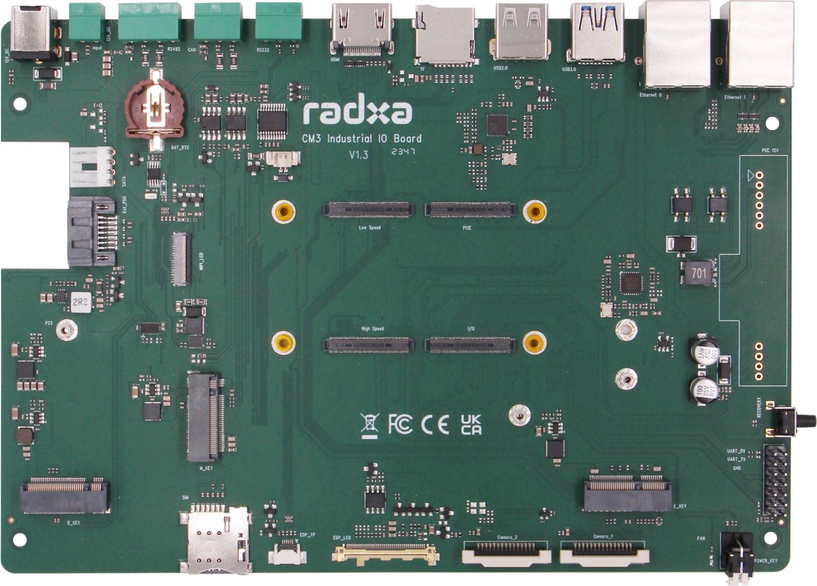 RADXA CM3I IO Board