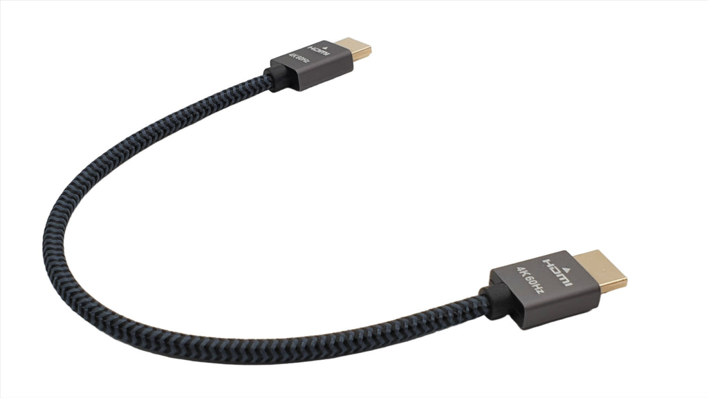 "Shorty" HDMI 2.0 male to male high performance cable