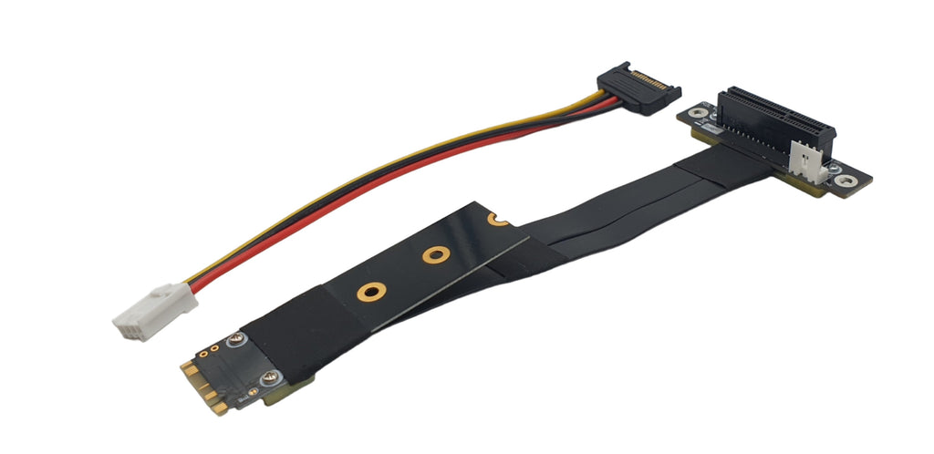 M.2 NVMe M Key 2280 to PCIe x4 adapter cable