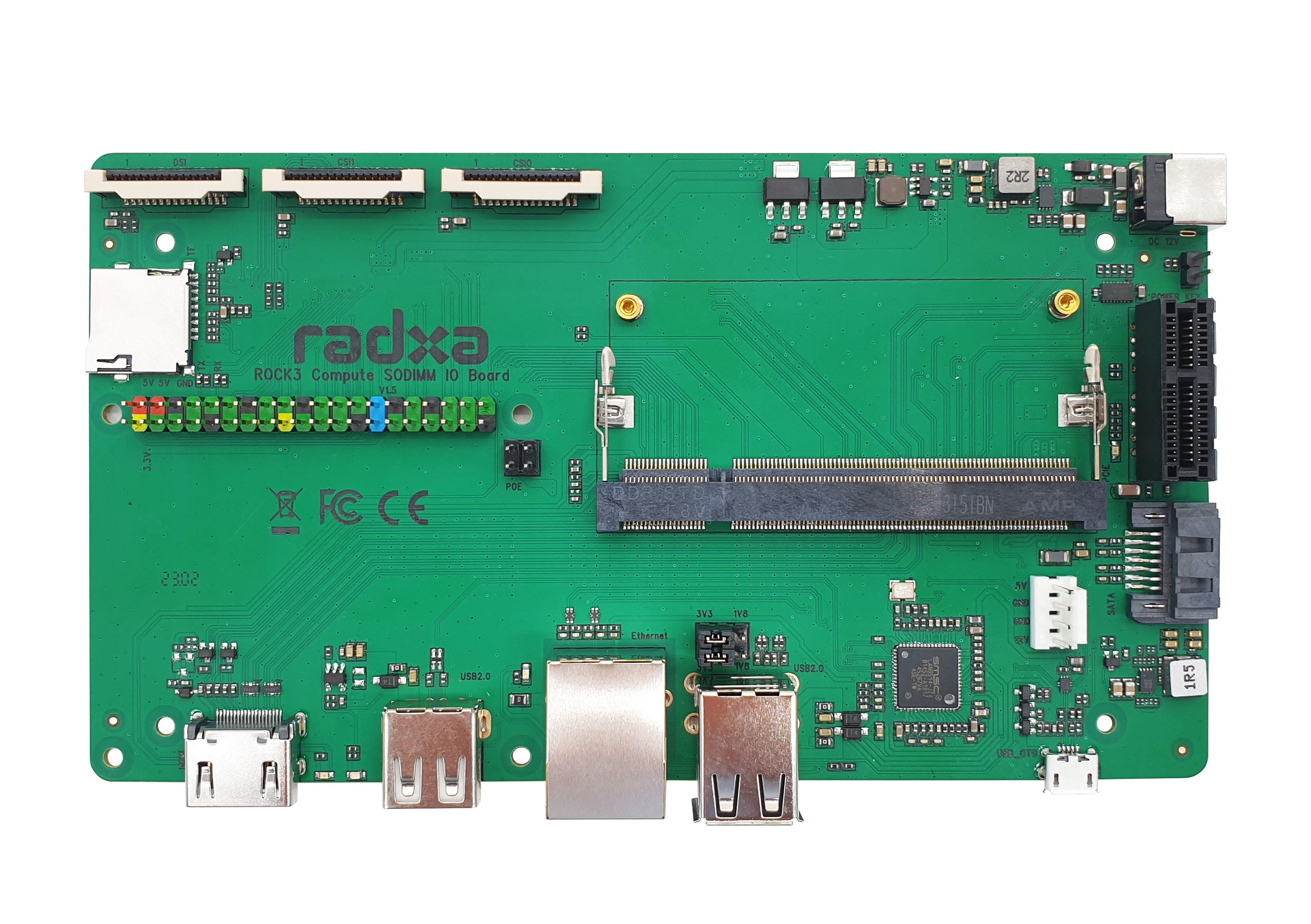 RADXA CM3 SODIMM IO Board