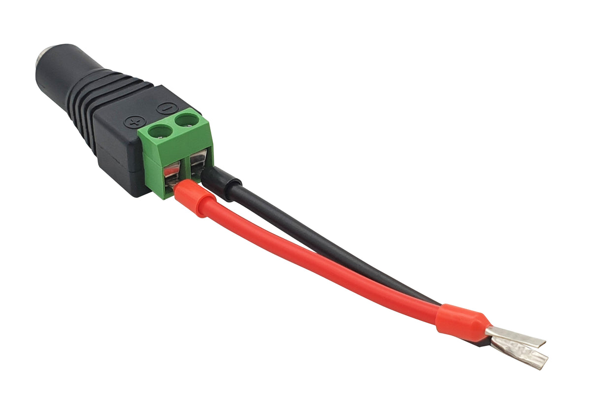 DC Connector wired for e.g. QuinLED Dig Uno – ALLNET China