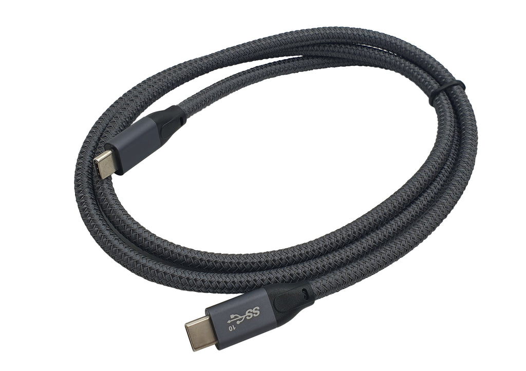 USB 3.1 Gen2 10Gbps 100W USB-C male to USB-C male cable